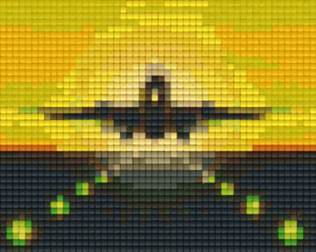Plane One [1] Baseplate PixelHobby Mini-mosaic Art Kits image 0